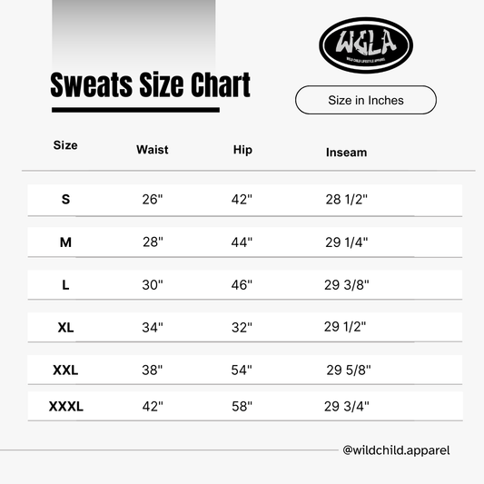 "Logo" Black Sweatpants