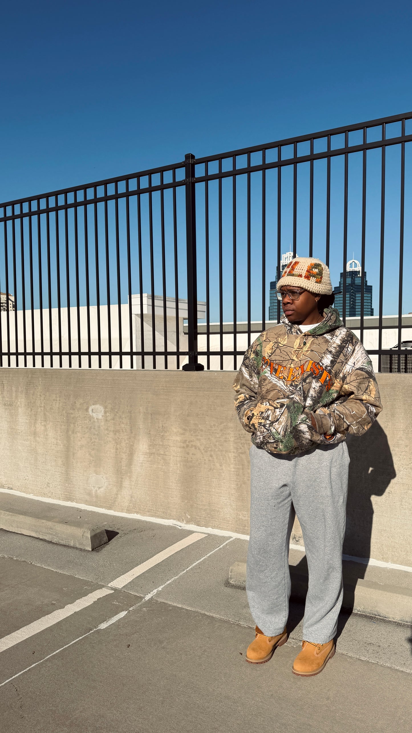 Camo Love Exists Hoodie