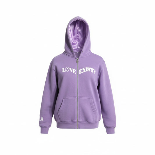 "Love Exists" Jacket (Purple)