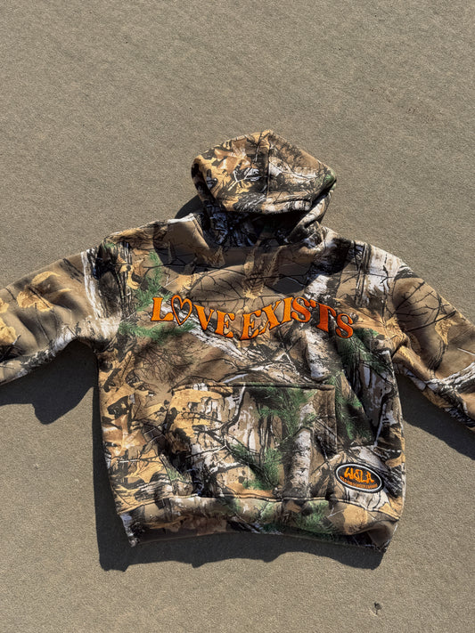Camo Love Exists Hoodie